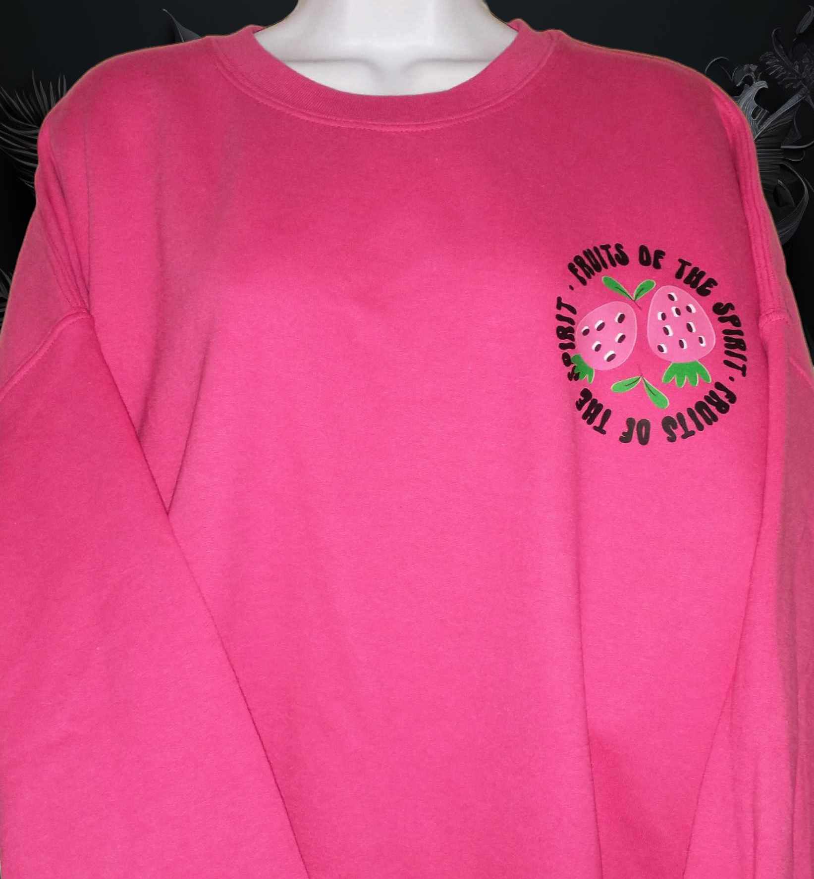 Holy spirit pink sweatshirt hot sale