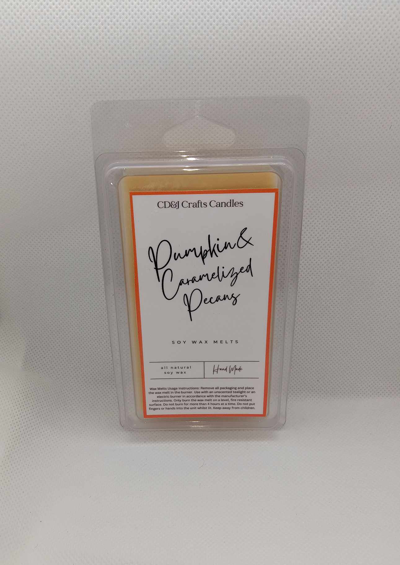 Pumpkin & Caramelized Pecans  Wax Melts