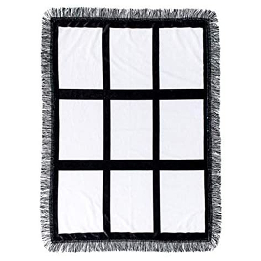 9 Panel Blank Sublimation Throw