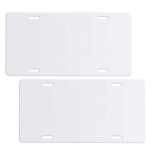 Blank Sublimation License Plate